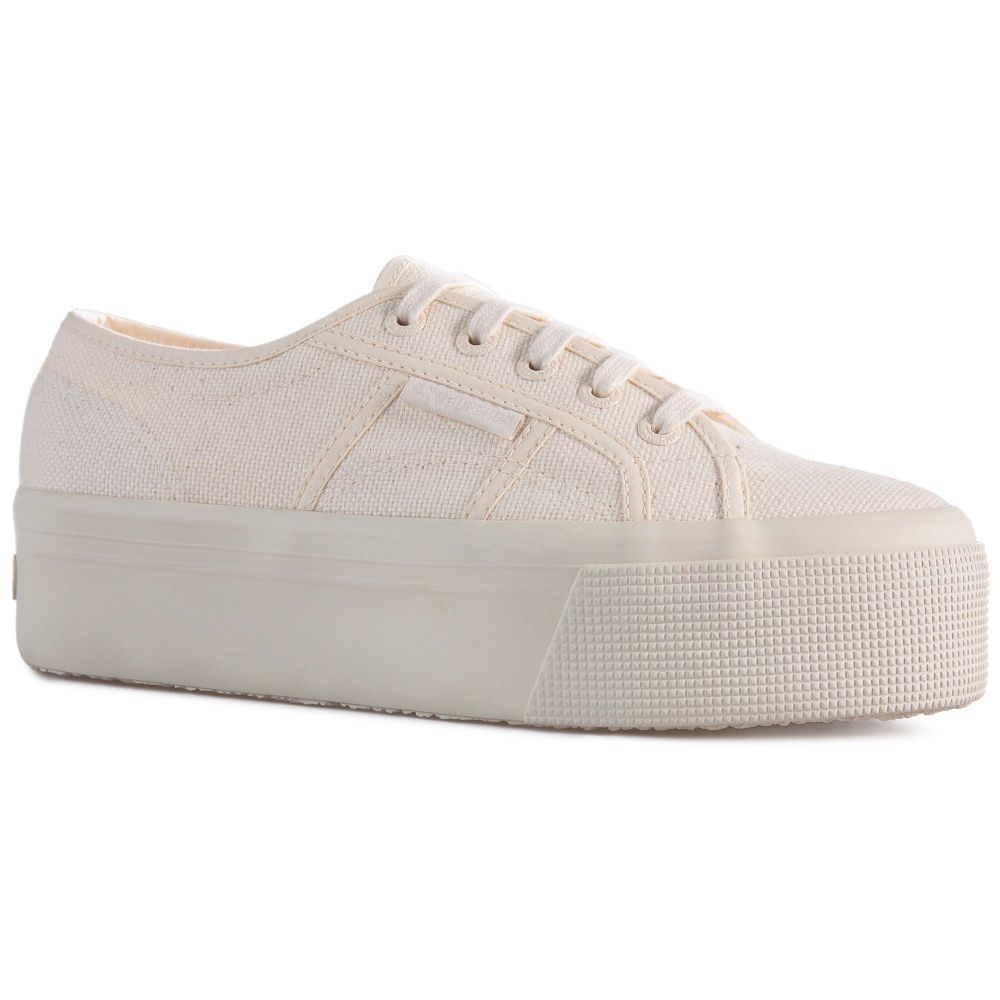 Superga 2790 Platform Yellow Platform Sneakers - Women's USA | US7175586